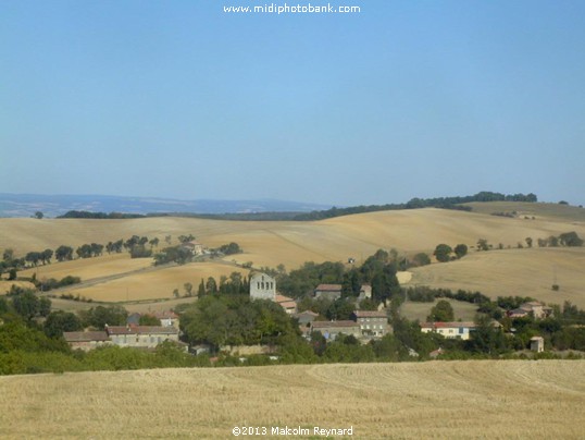 The rolling Lauragais Hills