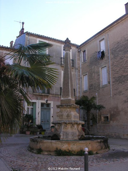 Autumn in the Languedoc Region - the Town of Sauvian