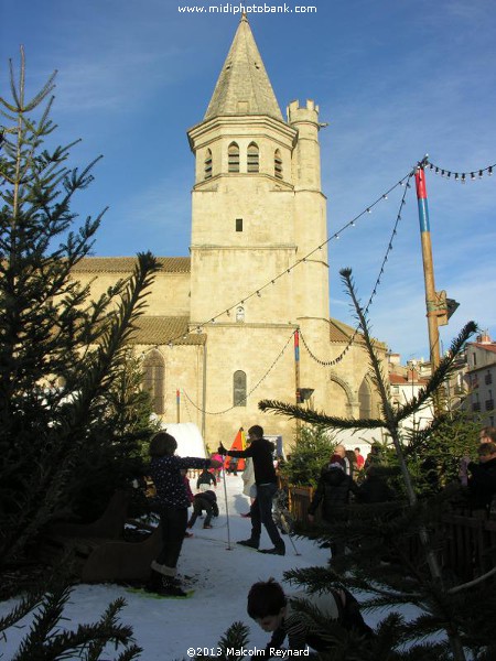 Christmas Snow in Béziers