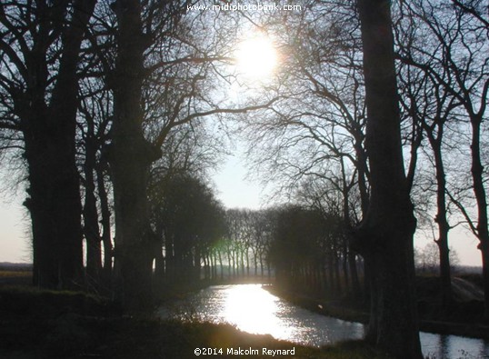 Mid Winter on the Canal du Midi