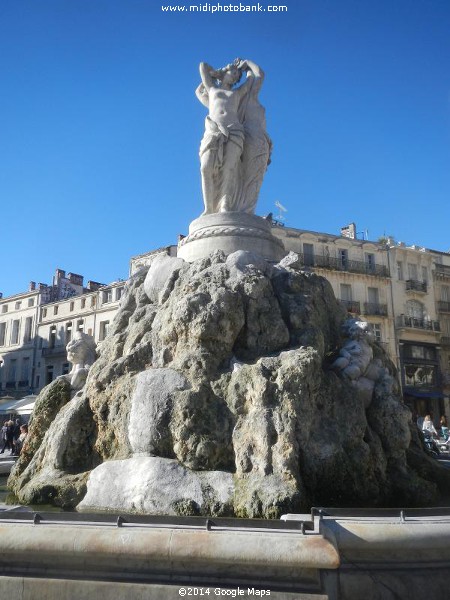 Place de la Comédie in Montpellier