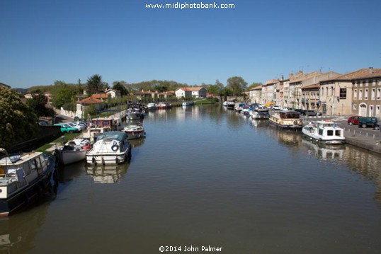 The "Grand Basin"  in Castelnaudary on the Midi Canal