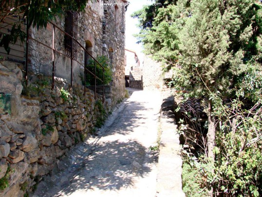 Castelnou – one of the "Plus Beaux Villages de France"