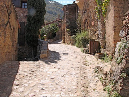 Castelnou – one of the "Plus Beaux Villages de France"