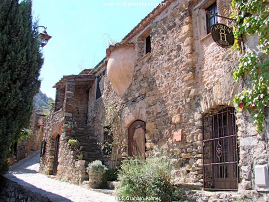 Castelnou – one of the "Plus Beaux Villages de France"