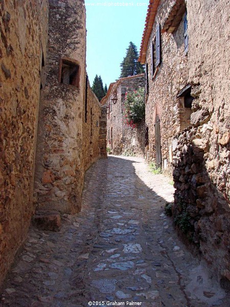 Castelnou – one of the "Plus Beaux Villages de France"