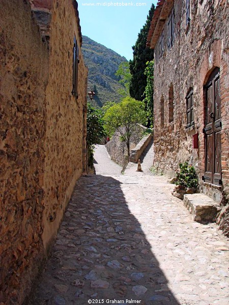 Castelnou – one of the "Plus Beaux Villages de France"