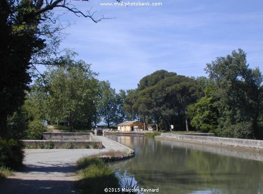 The Cesse Canal Bridge on the Midi Canal