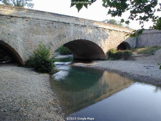 The Cesse Canal Bridge on the Midi Canal