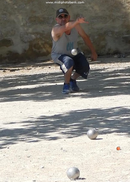 Summer "Pétanque" in Béziers