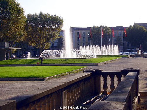 Place Jean-Jaures, Béziers