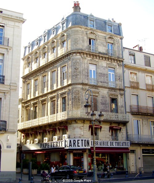 Béziers town centre