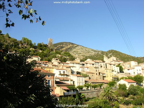 Roquebrun in Midwinter