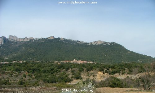 Peyrepertuse, a Cathar Château in the Corbières