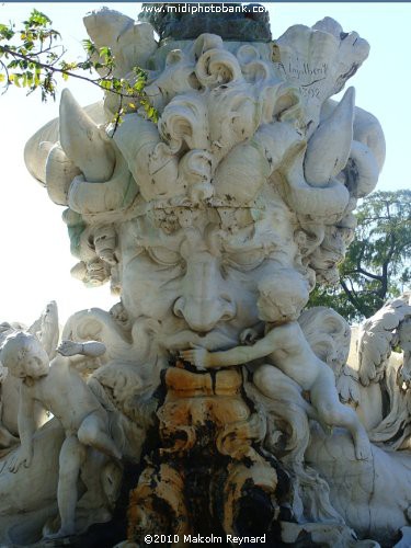 "Fontaine du Titan" - by Jean Antoine Injalbert