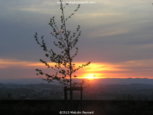 April Sunset - Béziers