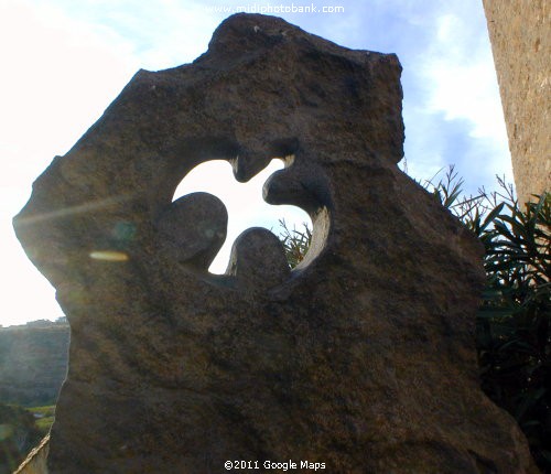 Cathar monument at Minerve