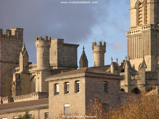 Béziers - Ancient "Turrets" and "Spires"