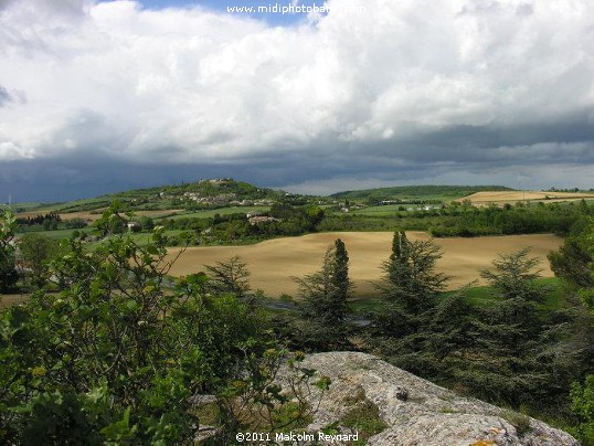 Canal du Midi - "Seuil de Naurouze" - Village of Montferrand