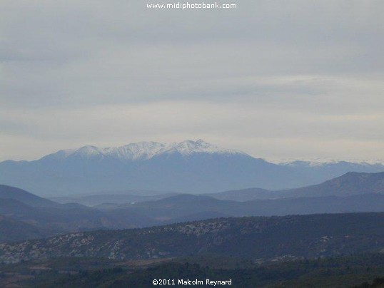 The Snow Covered Mountains of the Pyrenées