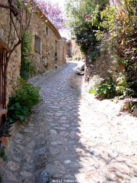 Castelnou – one of the "Plus Beaux Villages de France" 