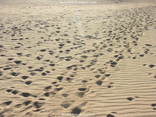 Valras-Plage - "Footsteps in the sand"