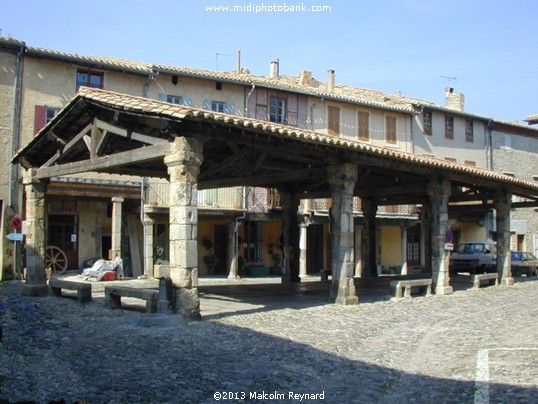 The small town of Lagrasse in the Corbières Hills