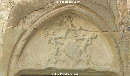 The small town of Lagrasse in the Corbières Hills