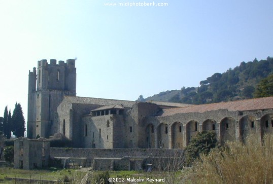 The  Abbey of Our Lady of Lagrasse 