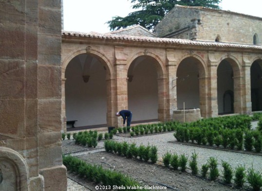 The  Abbey of Our Lady of Lagrasse 