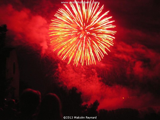 Béziers -  Bastille Day Fireworks - Béziers