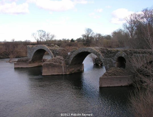 Cessero - the Roman name for the present town of St Thibéry