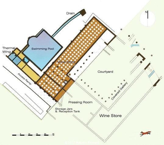 Roman Gaul (France) - the Villa of Quintus Julius Primus