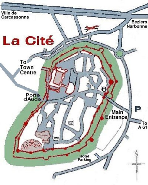 The Medieval "Cité" of Carcassonne