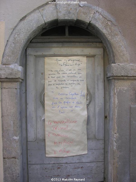 Poetry" in the "Quartier" St Jacques of Béziers