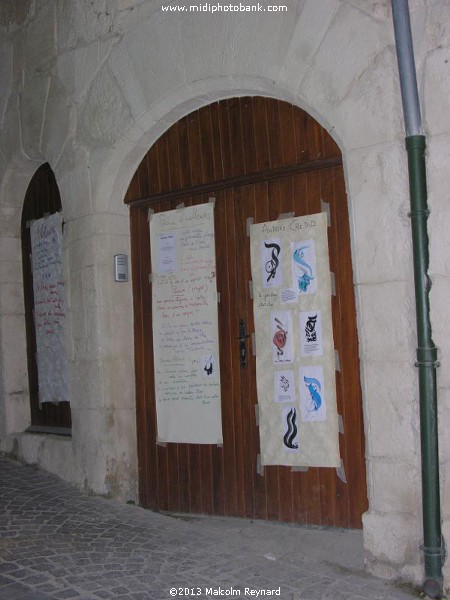 Poetry" in the "Quartier" St Jacques of Béziers