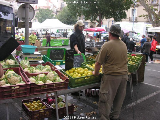 Autumn Market in Béziers