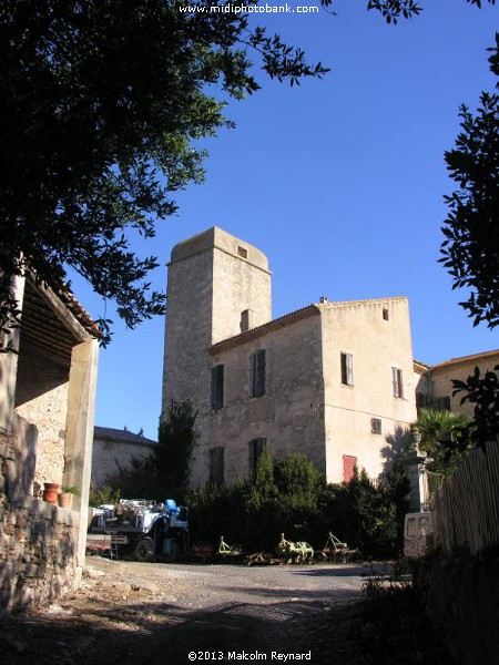 Autumn in the Languedoc Region - the Town of Sauvian