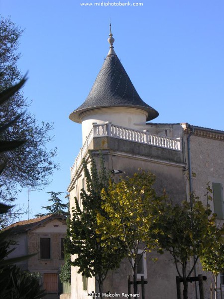 Autumn in the Languedoc Region - the Town of Sauvian