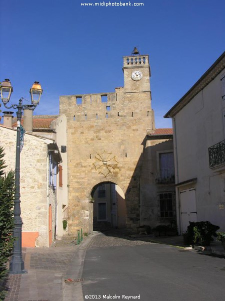 Autumn in the Languedoc Region - the Town of Sauvian