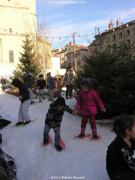 Christmas Snow in Béziers