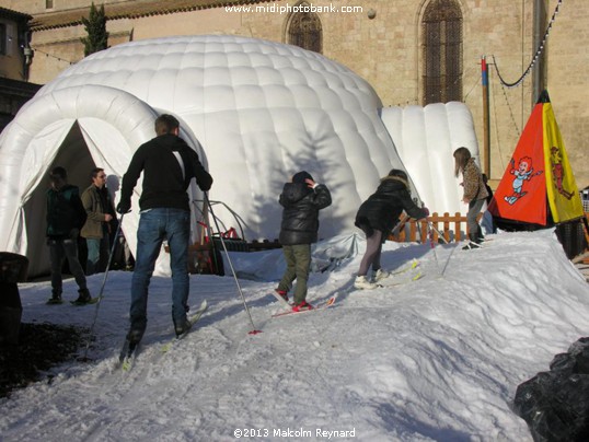 Christmas Snow in Béziers