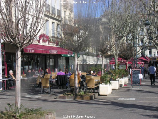 Midwinter Sun in Béziers