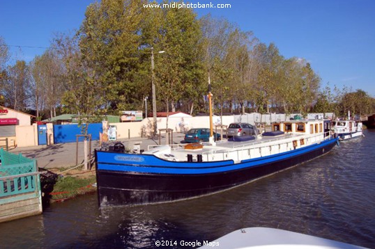 Midi Canal ― Wintering boats