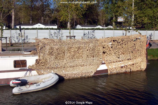 Midi Canal ― Wintering boats