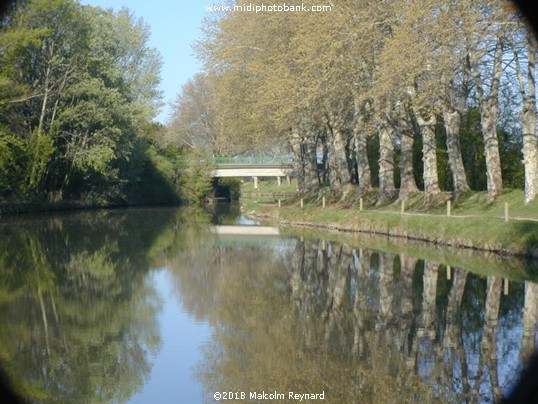 The Canal du Midi is now open again ......