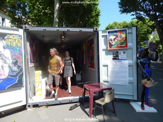 Art in "Shipping Containers" - Béziers