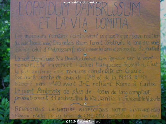 Via Domitia & The Oppidum d'Ambrussum.