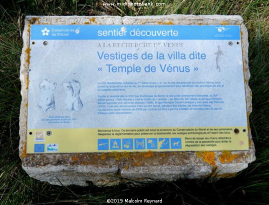  The "Temple of Venus" &  l'Etang du Vendres