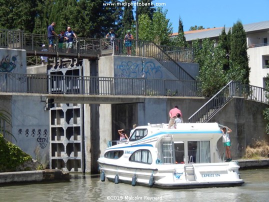 The Port of Béziers on the Canal du Midi